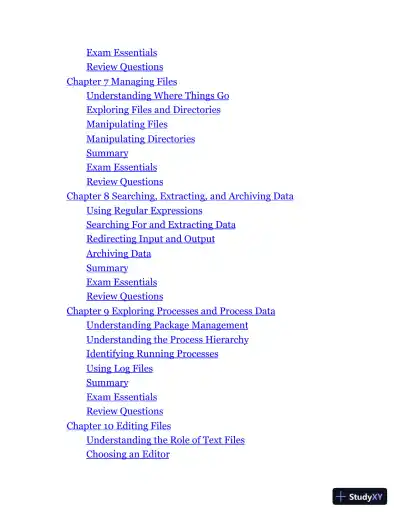 LPI Linux Essentials Study Guide: Exam 010 v1.6, 3rd Edition (2020) - Page 10 preview image