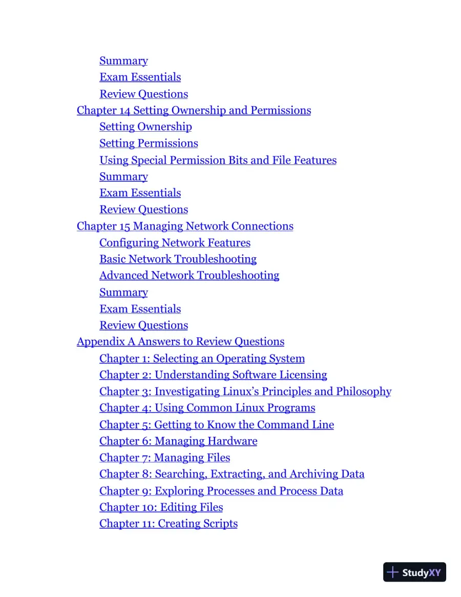 LPI Linux Essentials Study Guide: Exam 010 v1.6, 3rd Edition (2020), page 12