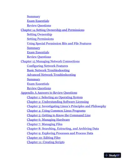 LPI Linux Essentials Study Guide: Exam 010 v1.6, 3rd Edition (2020) - Page 12 preview image