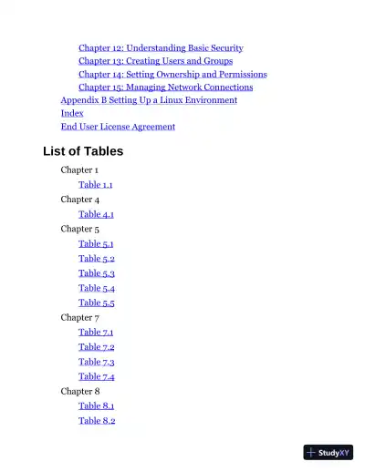 LPI Linux Essentials Study Guide: Exam 010 v1.6, 3rd Edition (2020) - Page 13 preview image