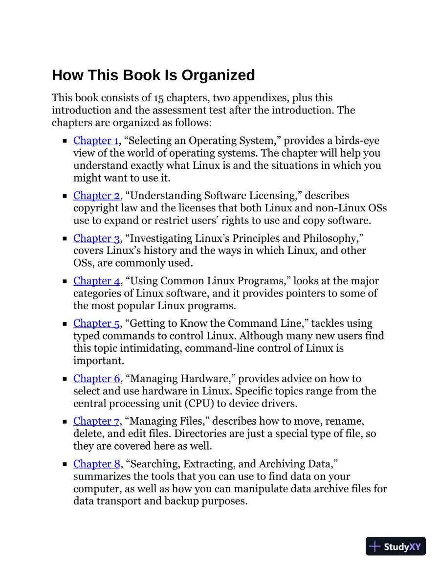 LPI Linux Essentials Study Guide: Exam 010 v1.6, 3rd Edition (2020), page 22
