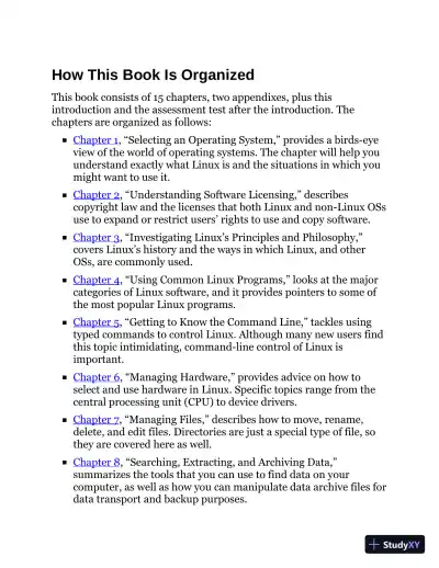 LPI Linux Essentials Study Guide: Exam 010 v1.6, 3rd Edition (2020) - Page 22 preview image