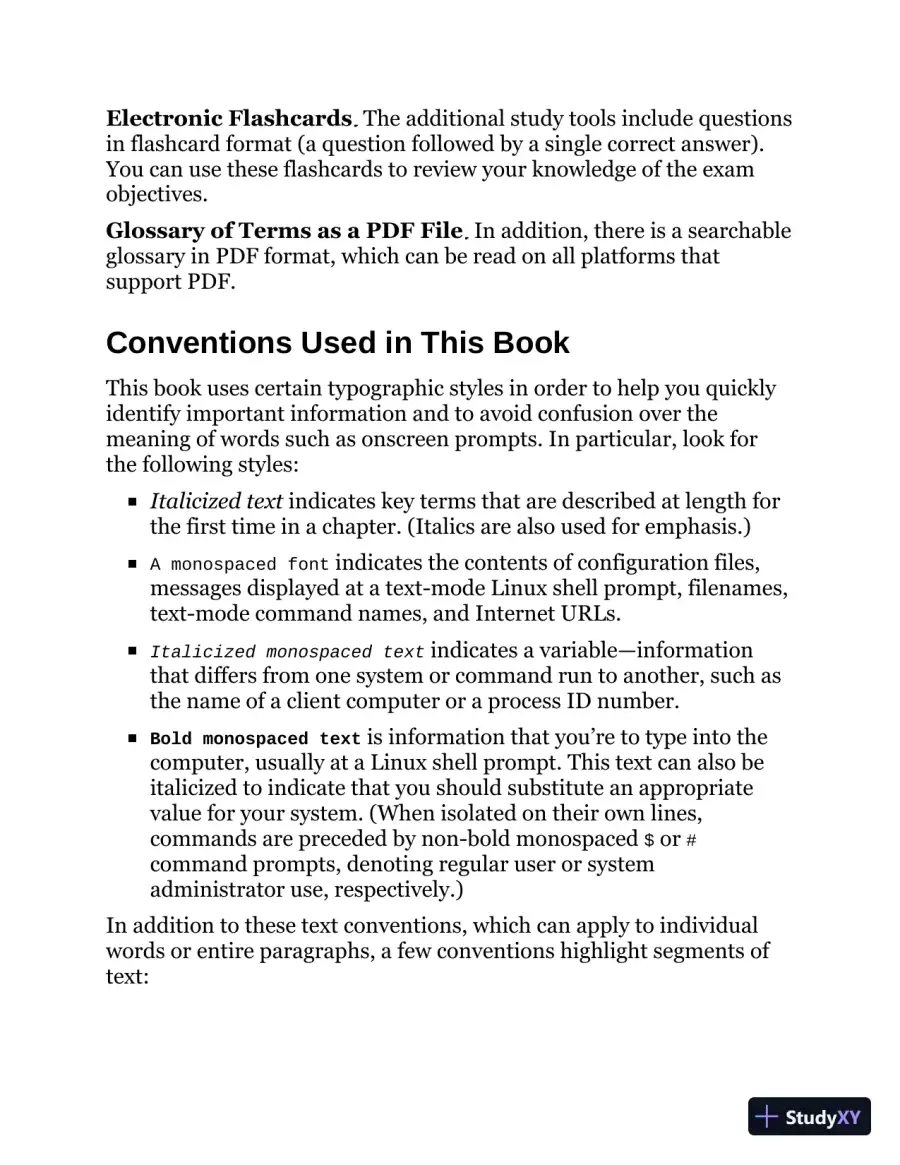 LPI Linux Essentials Study Guide: Exam 010 v1.6, 3rd Edition (2020), page 25