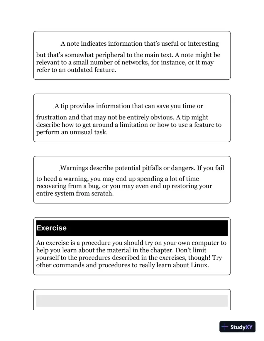 LPI Linux Essentials Study Guide: Exam 010 v1.6, 3rd Edition (2020), page 26