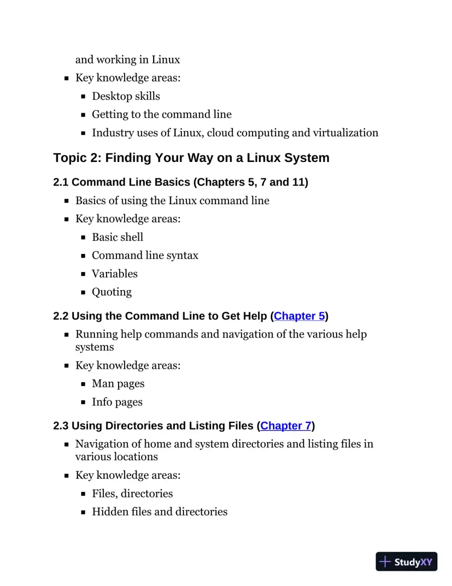 LPI Linux Essentials Study Guide: Exam 010 v1.6, 3rd Edition (2020), page 29