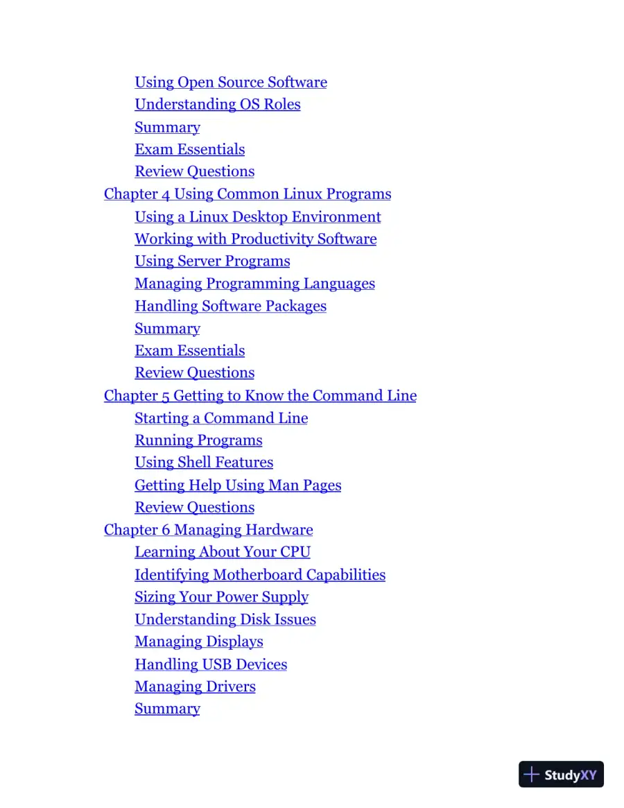 LPI Linux Essentials Study Guide: Exam 010 v1.6, 3rd Edition (2020), page 9