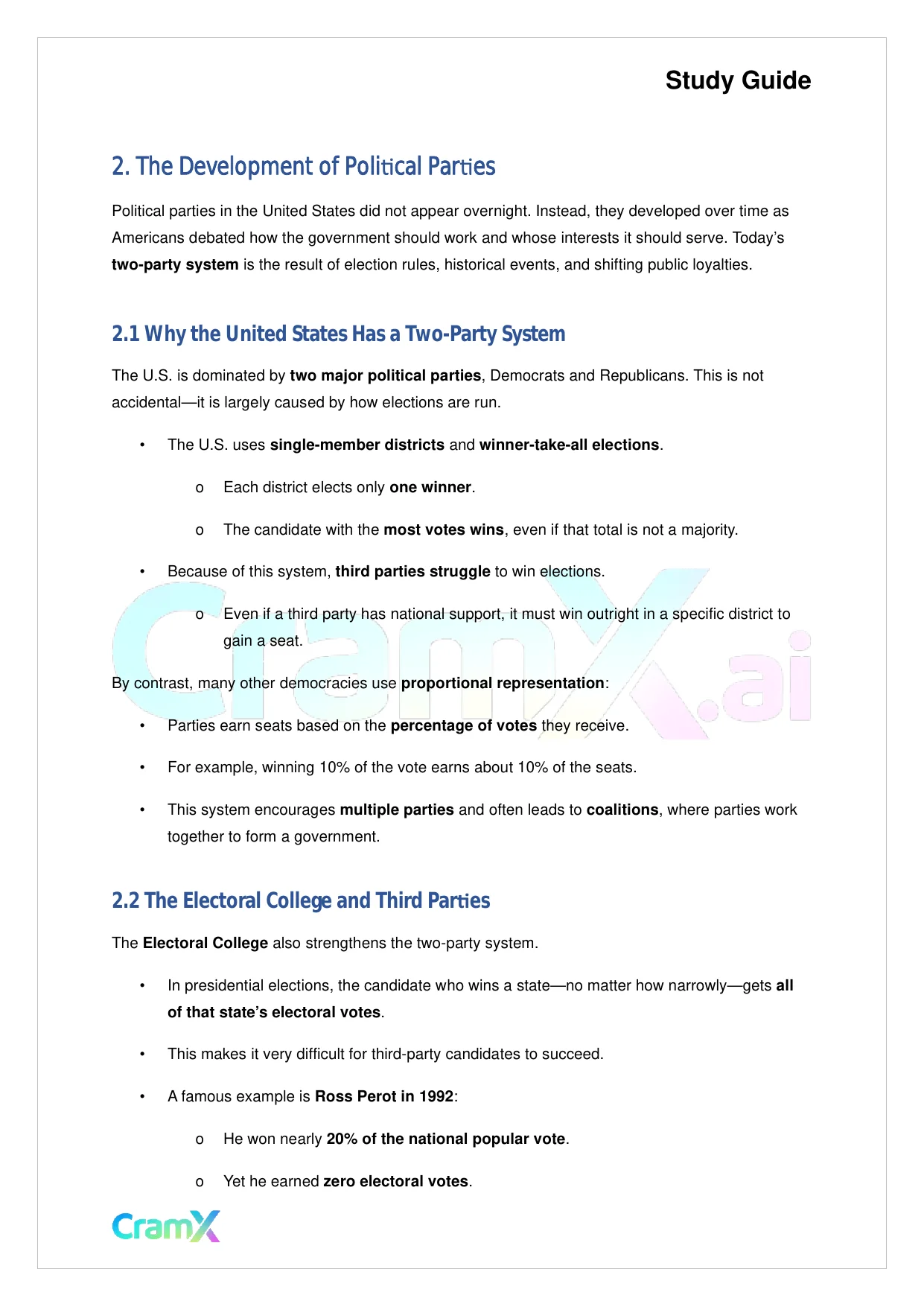American Government - Political Parties - Page 3 preview image