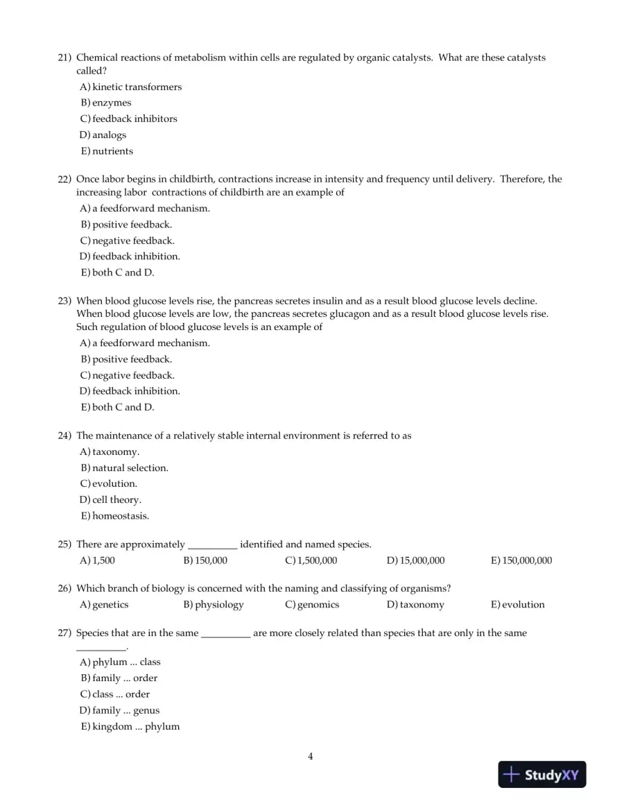 Test Bank For Biology: Concepts and Connections, 6th Edition, page 5
