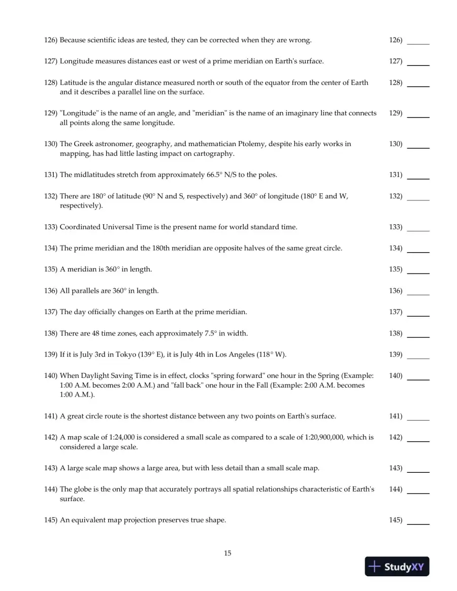 Test Bank For Elemental Geosystems, 8th Edition, page 16