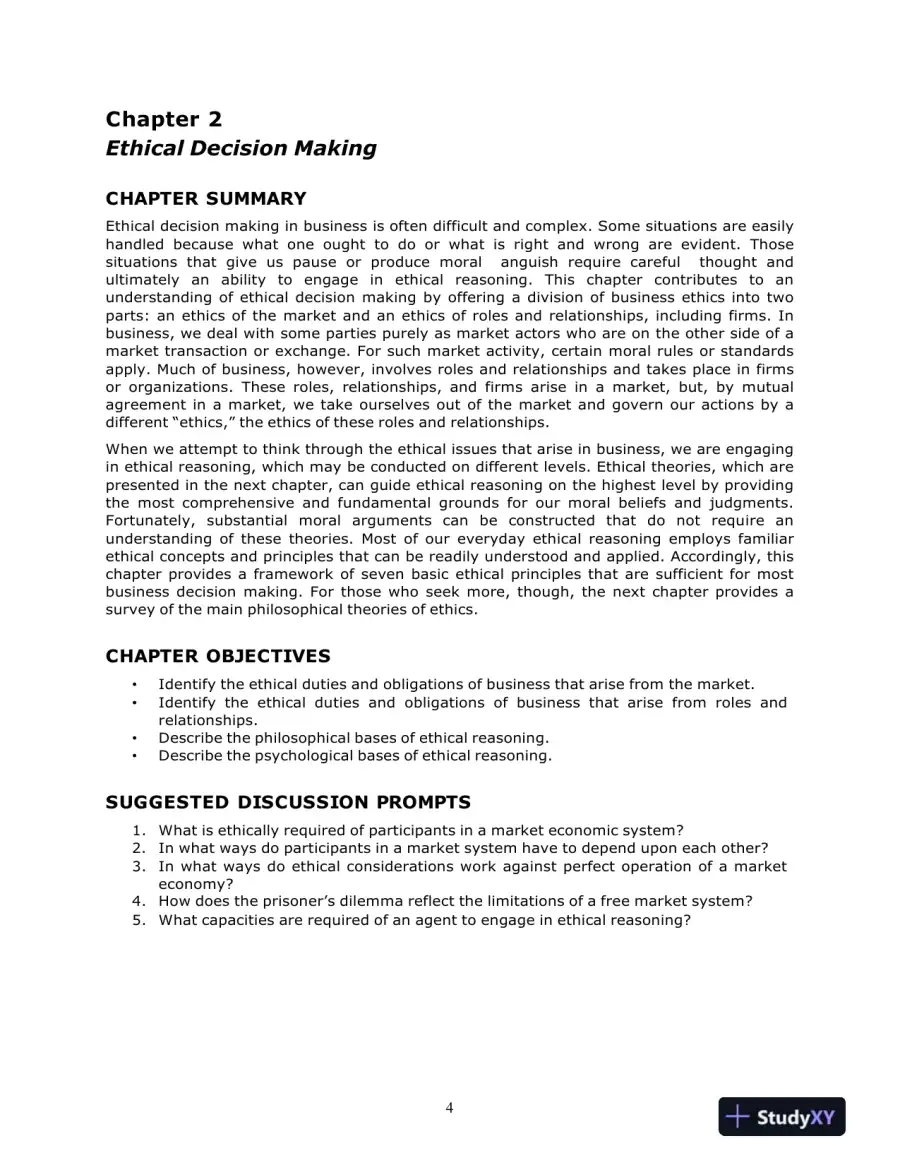 Ethics And The Conduct Of Business, 7th Edition Test Bank, page 8