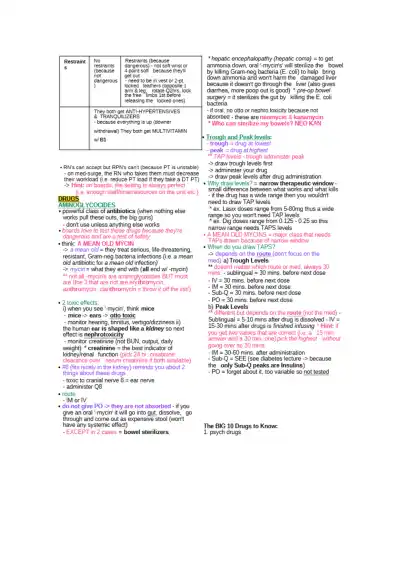 Google Doc Mark K NCLEX Study Guide - Page 4 preview image