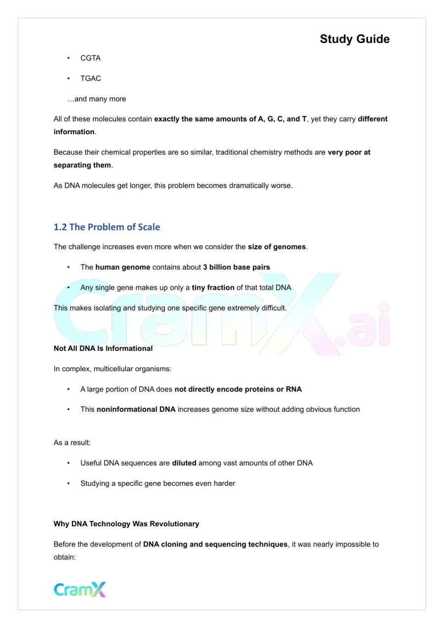 Biochemistry-II - Molecular Cloning of DNA, page 2