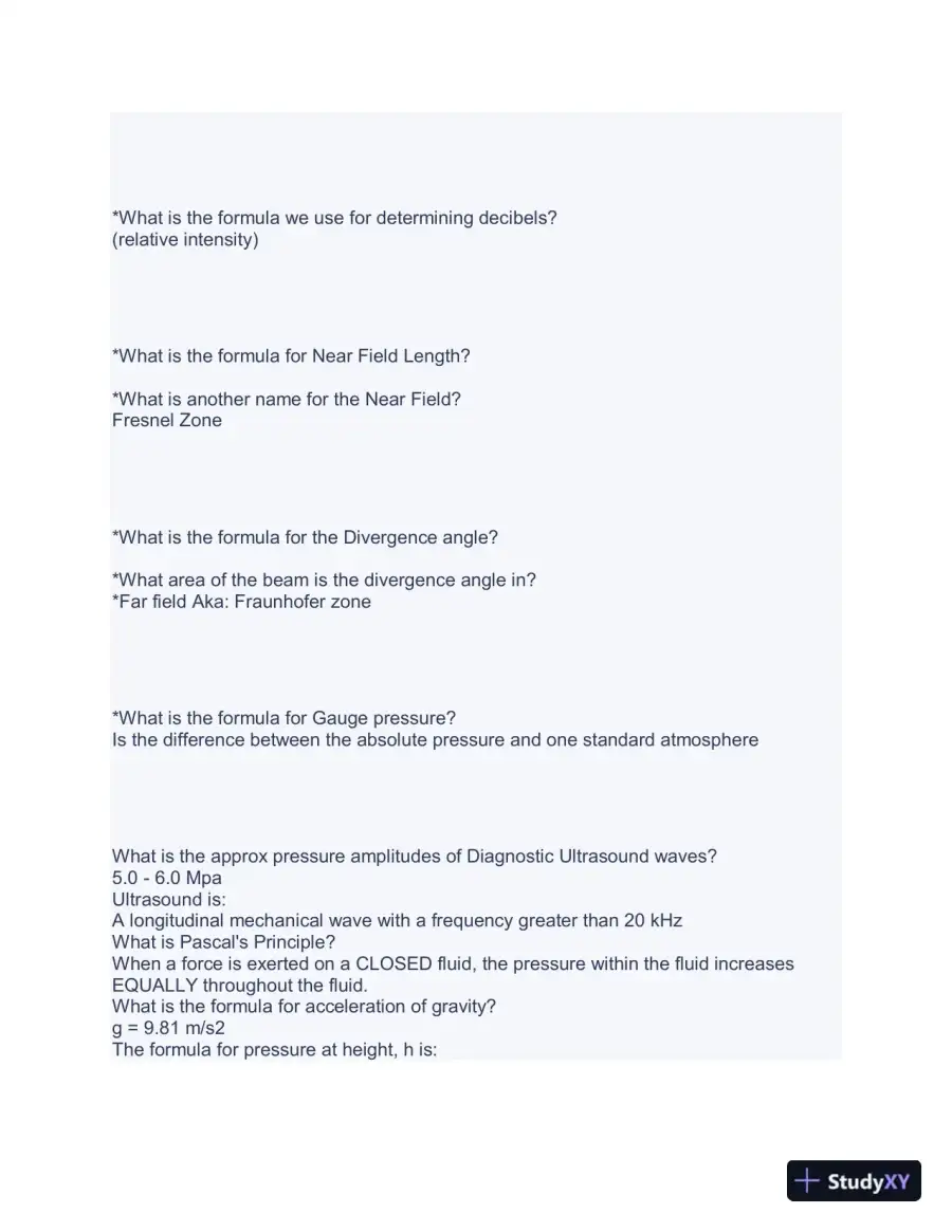 Core Sonography Canada Practice Exam with Answers (170 Solved Questions), page 6