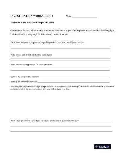 Solution Manual for Biology Laboratory Manual, 11th Edition - Page 6 preview image