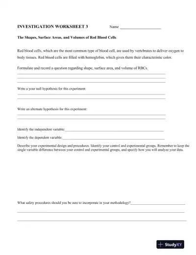 Solution Manual for Biology Laboratory Manual, 11th Edition - Page 8 preview image