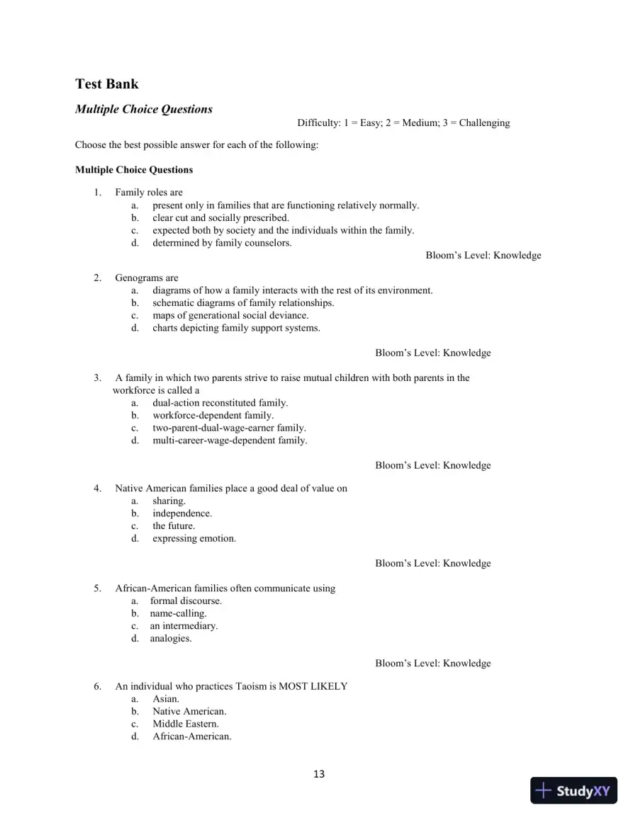 Exploring Child Welfare: A Practice Perspective, 7th Edition Test Bank, page 16