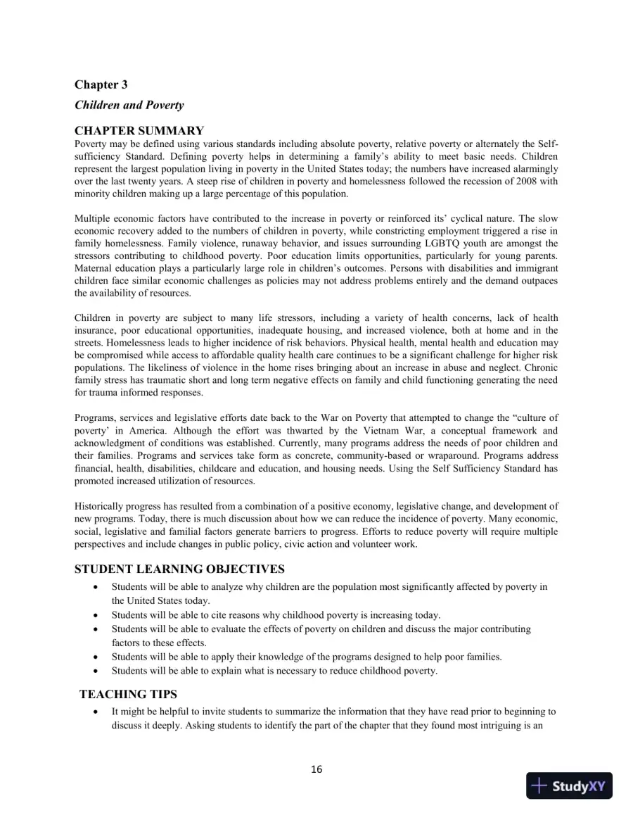 Exploring Child Welfare: A Practice Perspective, 7th Edition Test Bank, page 19