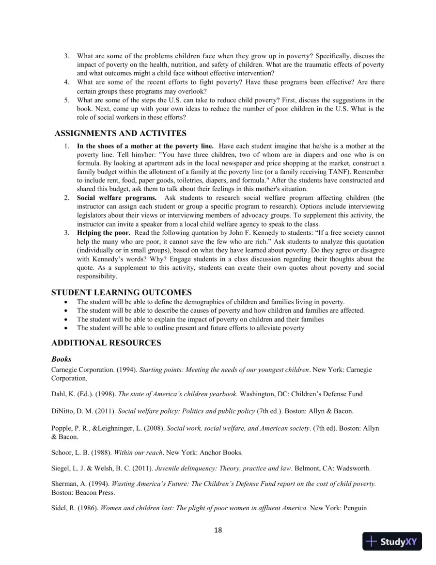 Exploring Child Welfare: A Practice Perspective, 7th Edition Test Bank, page 21