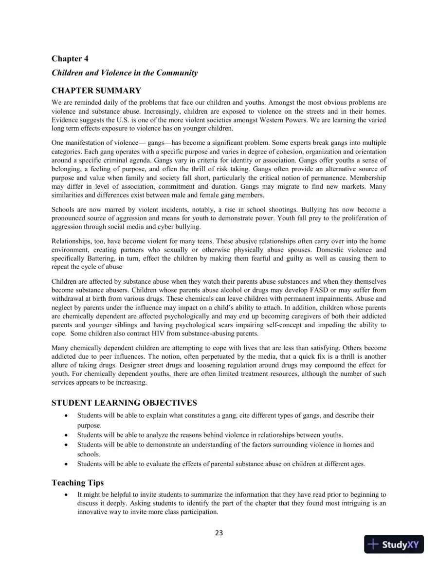 Exploring Child Welfare: A Practice Perspective, 7th Edition Test Bank, page 26
