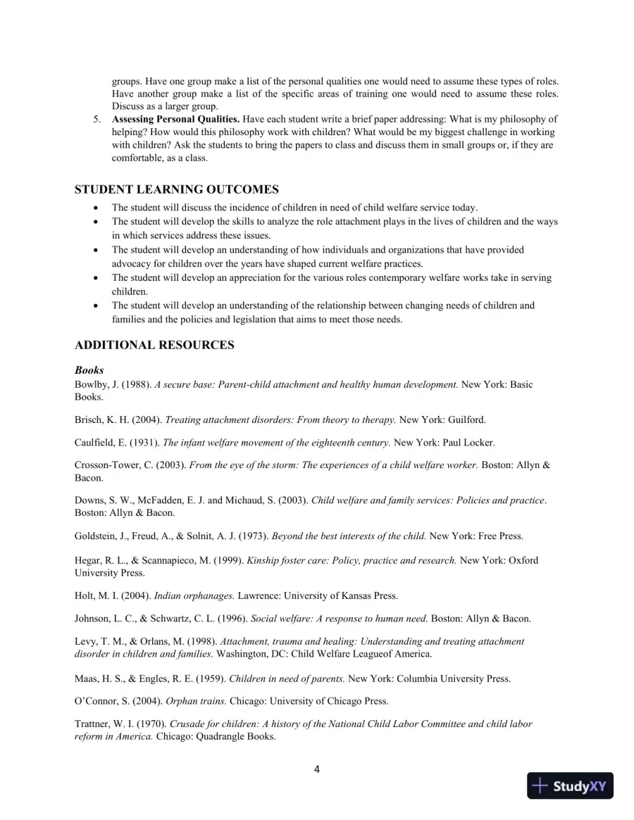 Exploring Child Welfare: A Practice Perspective, 7th Edition Test Bank, page 7