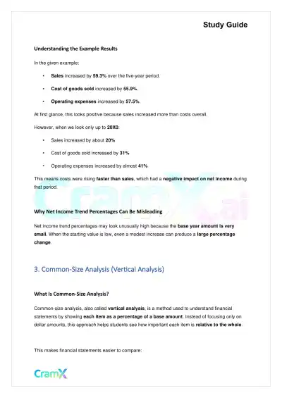 Accounting Principles II – Financial Statement Analysis - Page 6 preview image