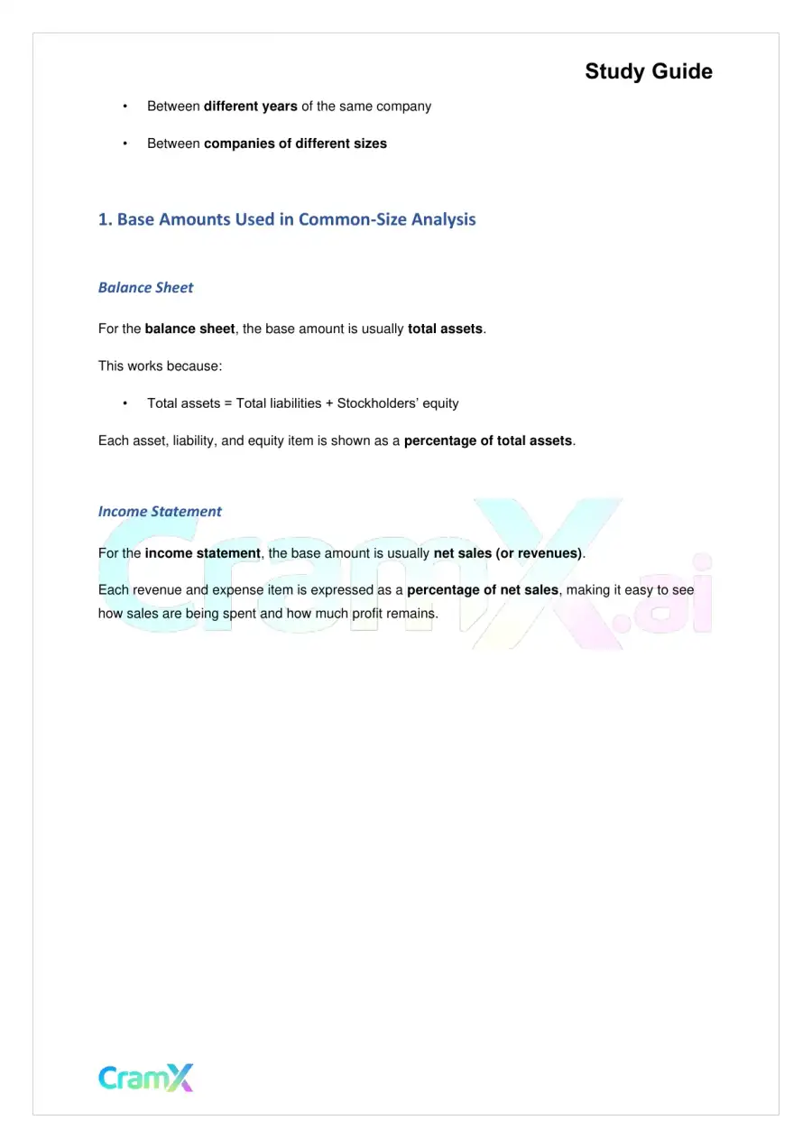 Accounting Principles II – Financial Statement Analysis, page 7