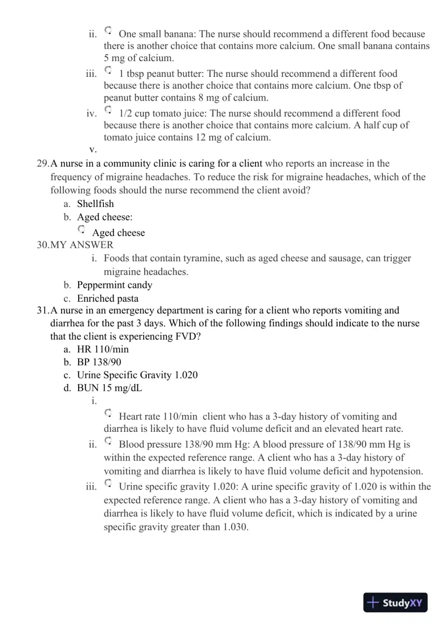 2021 HESI PN Medical surigical Proctored Exam Versions 3 With Answers (102 Solved Questions), page 15
