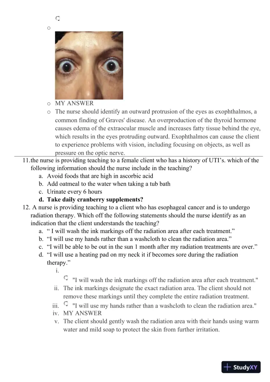 2021 HESI PN Medical surigical Proctored Exam Versions 3 With Answers (102 Solved Questions), page 8