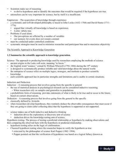 Solution Manual for Research Methods, Design, and Analysis, 13th Edition - Page 5 preview image