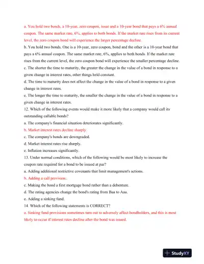 FINC510 Final Exam - Page 5 preview image