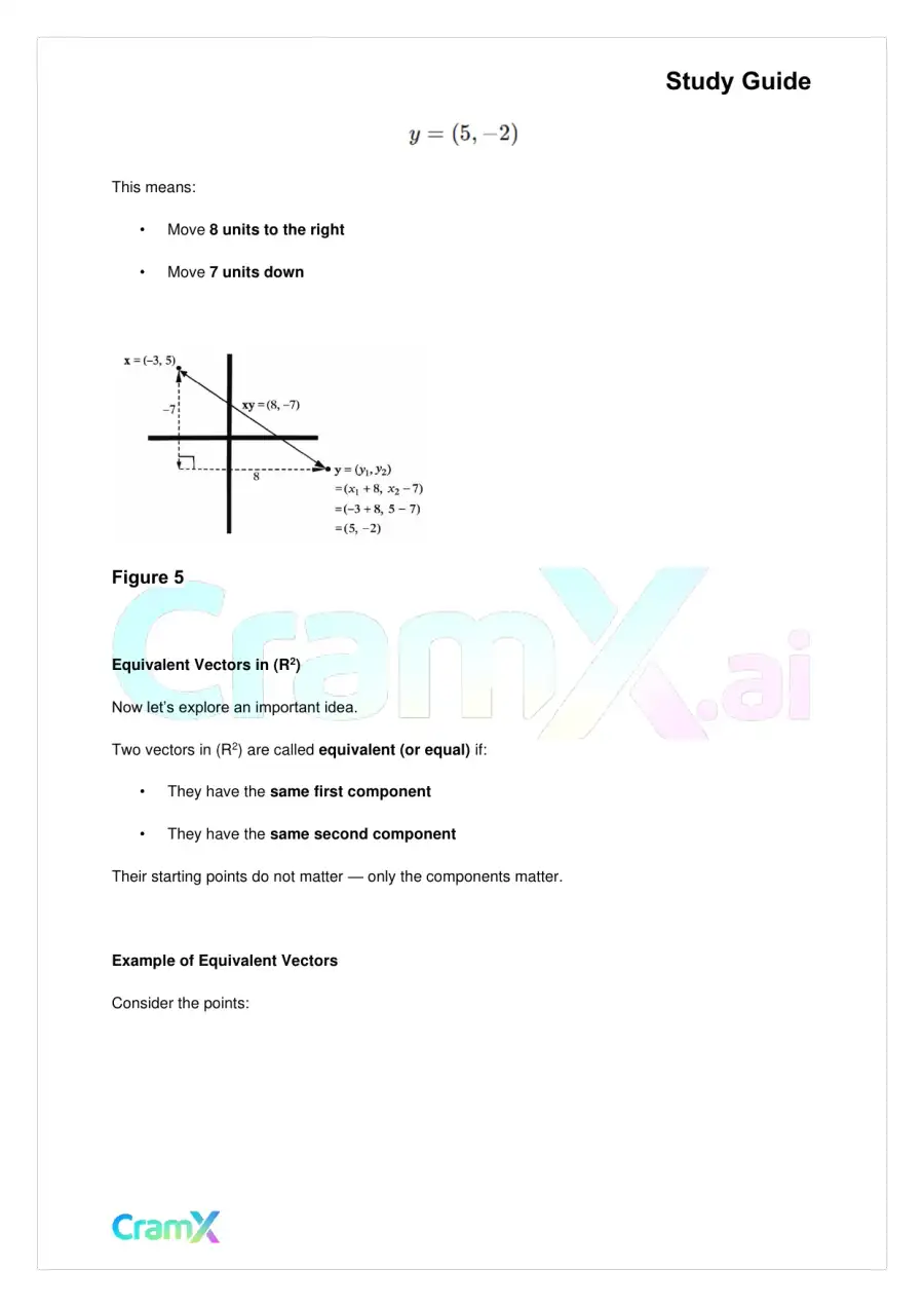 Linear Algebra – Vector Algebra, page 8