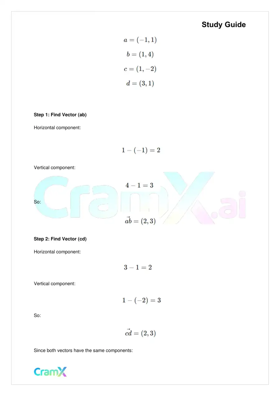 Linear Algebra – Vector Algebra, page 9