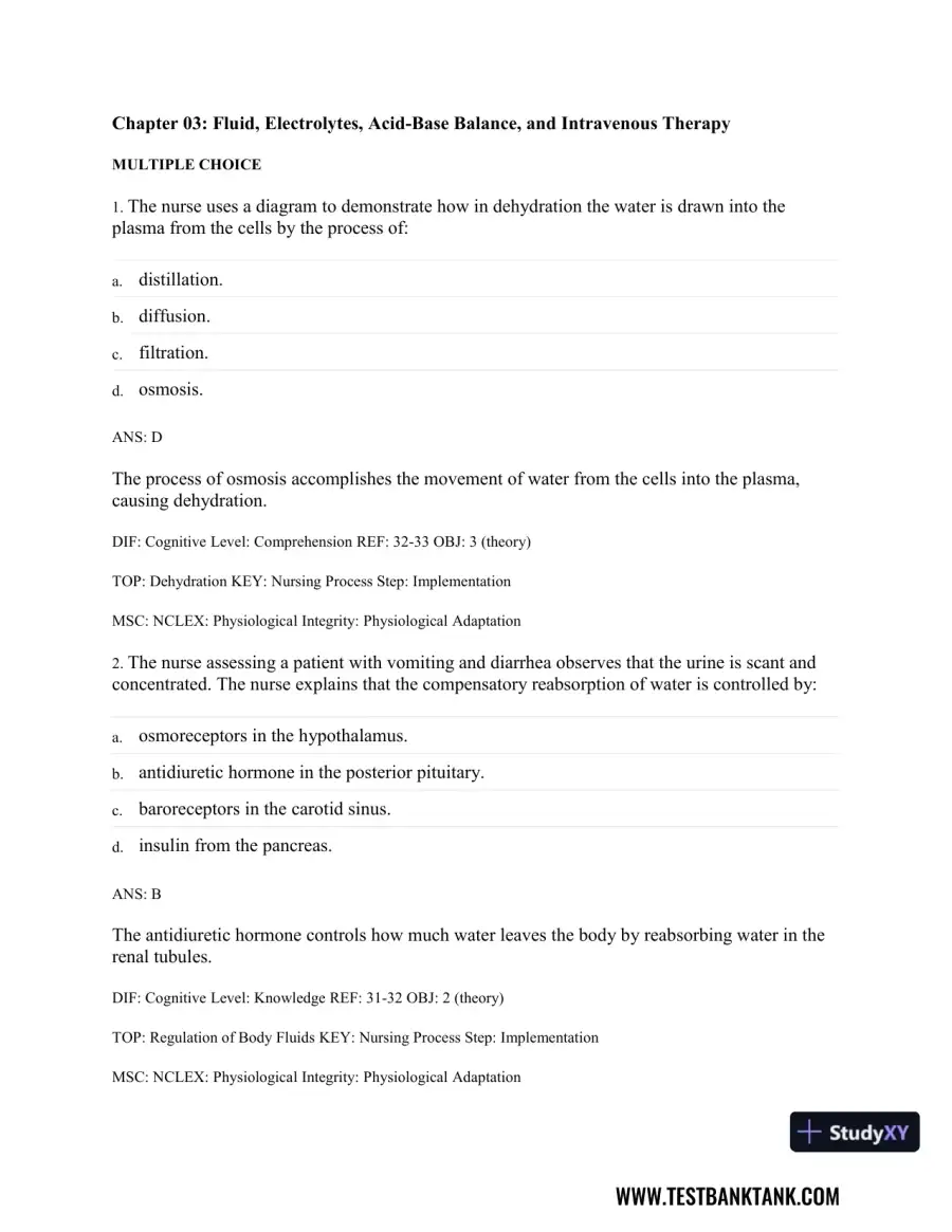 Medical-Surgical Nursing: Concepts & Practice 3rd Edition Test Bank, page 29