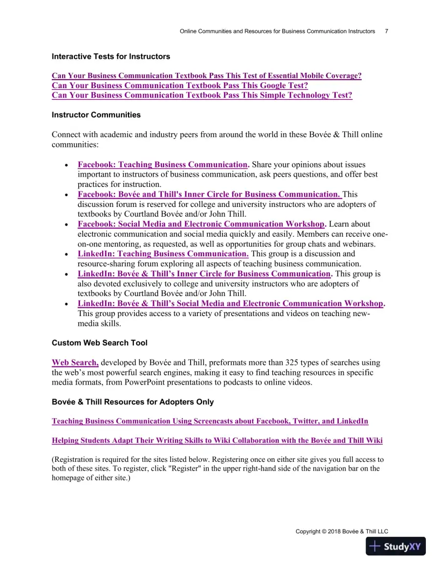 Class Notes for Business Communication Today, 14th Edition, page 12