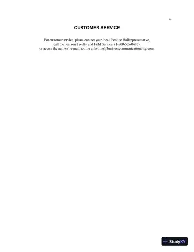 Class Notes for Business Communication Today, 14th Edition - Page 5 preview image