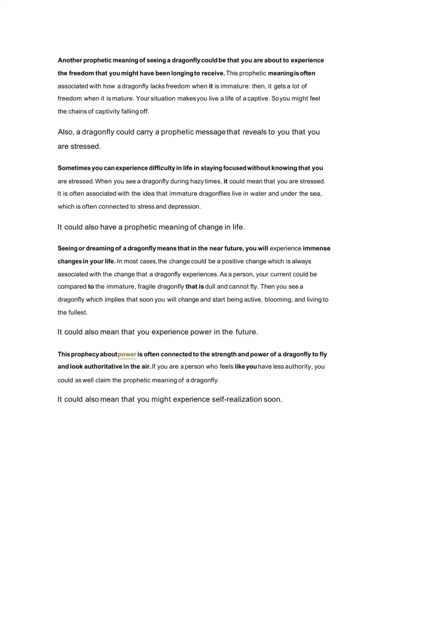 The Spiritual and Biblical Meaning of Dragonflies , page 3