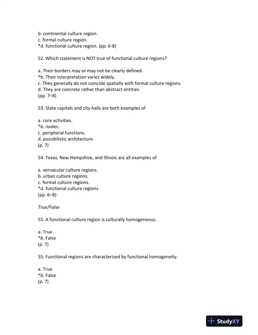 Jordan's Fundamentals of the Human Mosaic: A Thematic Introduction to Cultural Geography Second Edition Test Bank, page 12