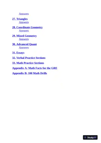 5 lb. Book of GRE Practice Problems: 1,800+ Practice Problems in Book and Online (2018) - Page 10 preview image