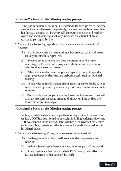 5 lb. Book of GRE Practice Problems: 1,800+ Practice Problems in Book and Online (2018) - Page 16 preview image
