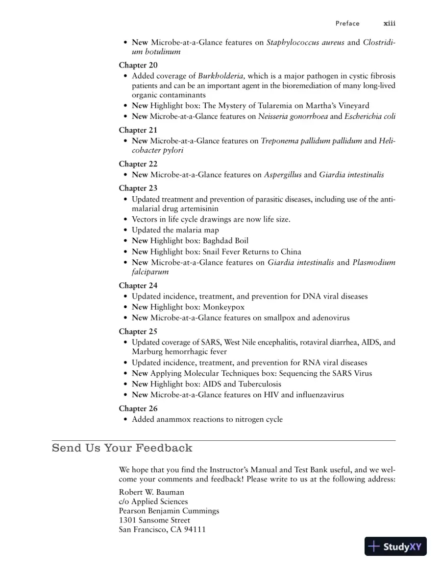 Test Bank For Microbiology With Diseases By Taxonomy, 3rd Edition, page 13