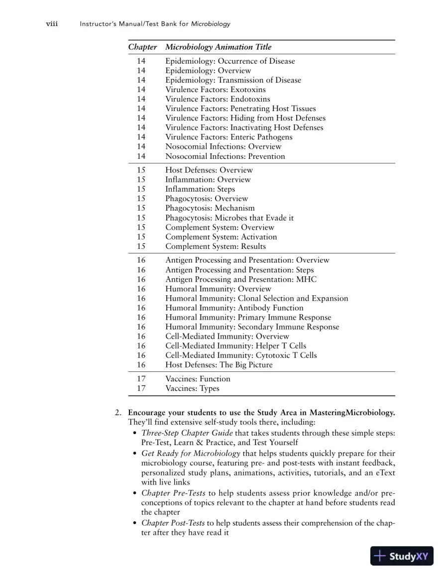 Test Bank For Microbiology With Diseases By Taxonomy, 3rd Edition, page 8