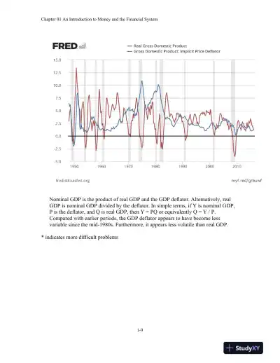 Money, Banking and Financial Markets, 5th Edition Solution Manual - Page 10 preview image