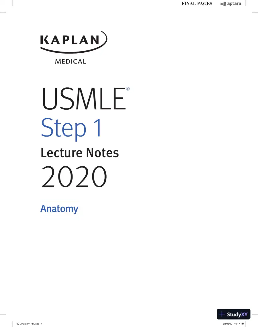 USMLE Step 1 Lecture Notes 2020: 7-Book Set, 1st Edition (2020), page 7