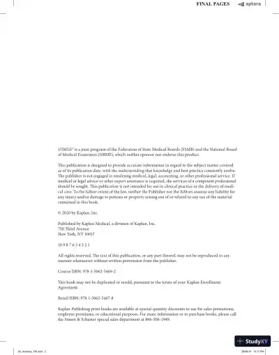 USMLE Step 1 Lecture Notes 2020: 7-Book Set, 1st Edition (2020) - Page 8 preview image