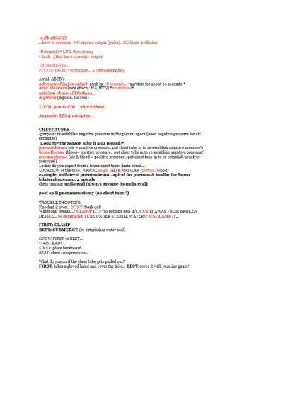 NCLEX Acid Base Balance Ventilators - Page 10 preview image