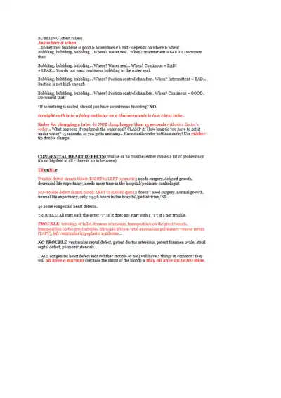 NCLEX Acid Base Balance Ventilators - Page 11 preview image