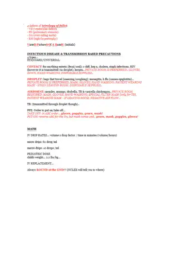 NCLEX Acid Base Balance Ventilators - Page 12 preview image