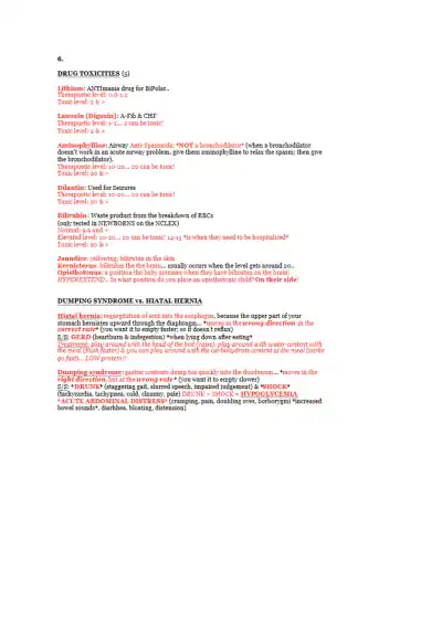 NCLEX Acid Base Balance Ventilators - Page 17 preview image