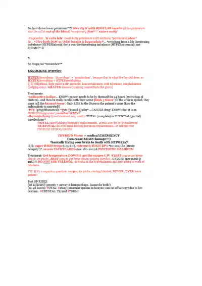 NCLEX Acid Base Balance Ventilators - Page 20 preview image