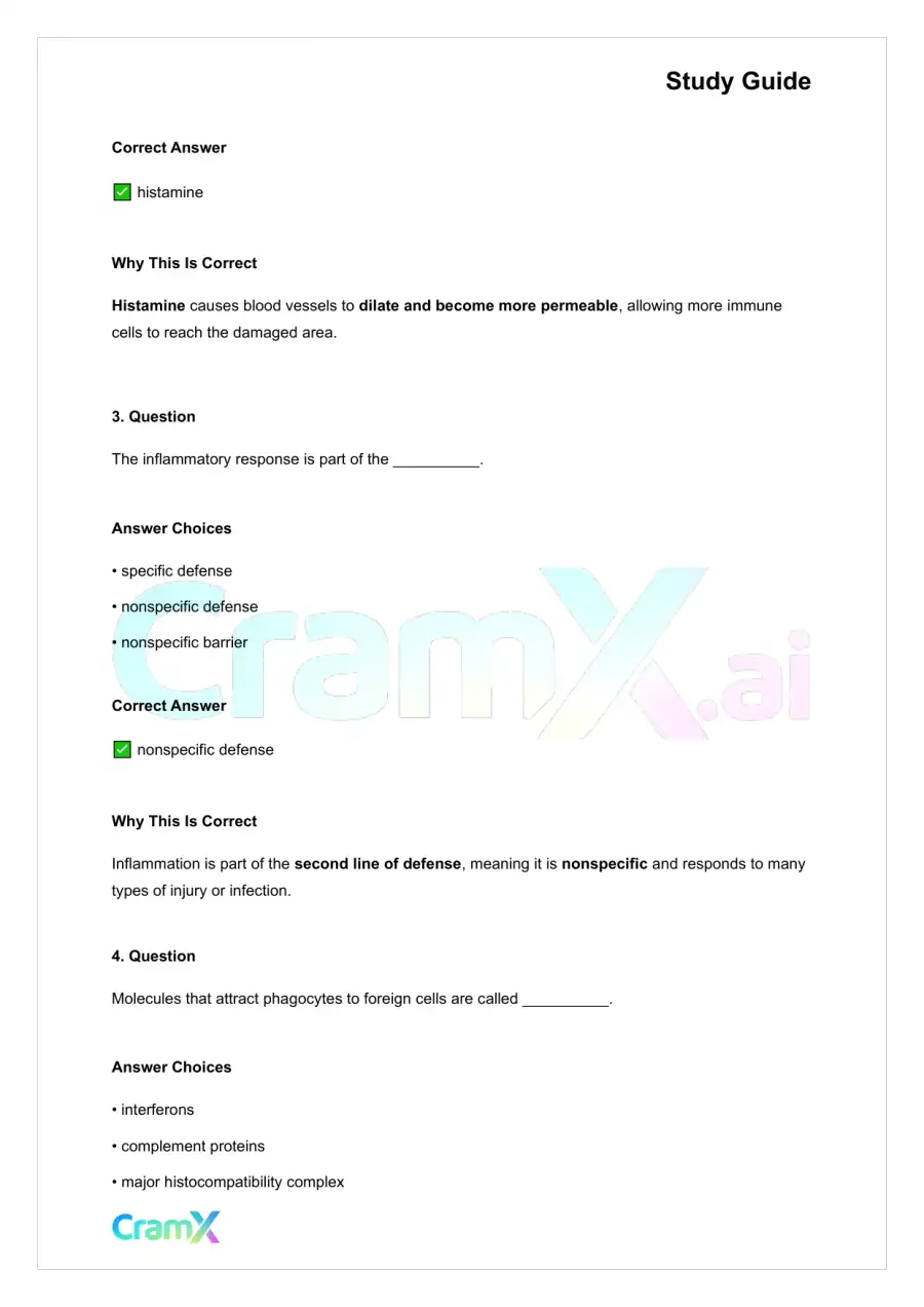 Anatomy and Physiology - The Immune System and Other Body Defenses, page 10
